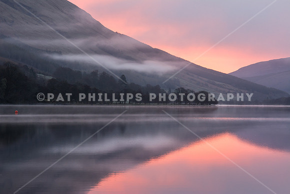 Veiled Sunrise, Loch Voil