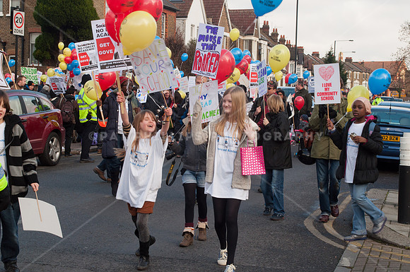 Haringey schools anti academy march