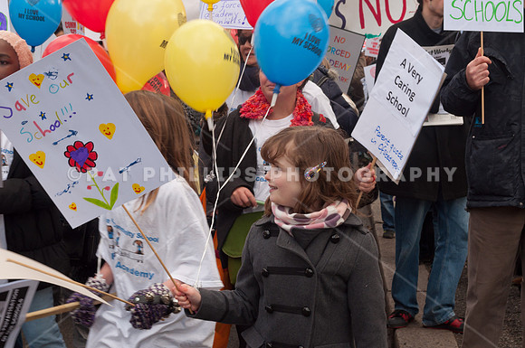 Haringey schools anti academy march