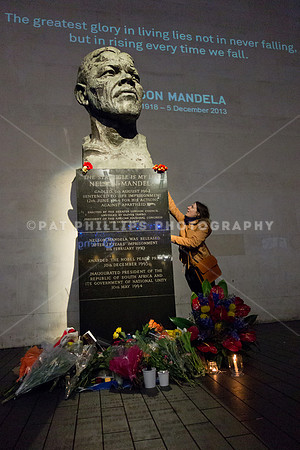 Farewell to Nelson Mandela, London UK