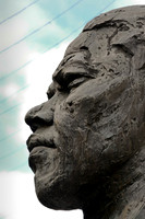 Reaction to the death of Nelson Mandela, London UK